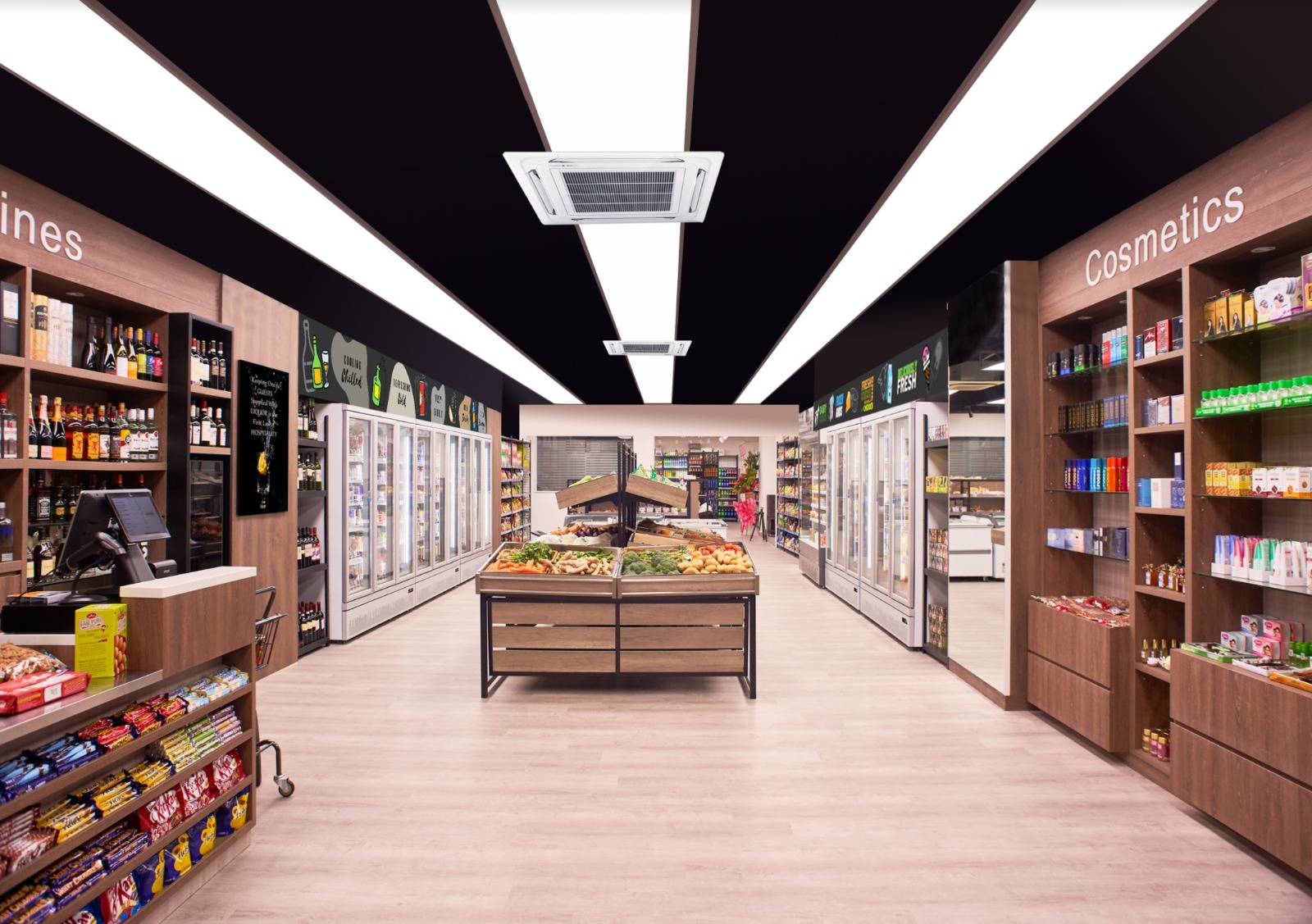 Mint city , retail shop, retail design