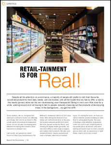 Retail-tainment is for real